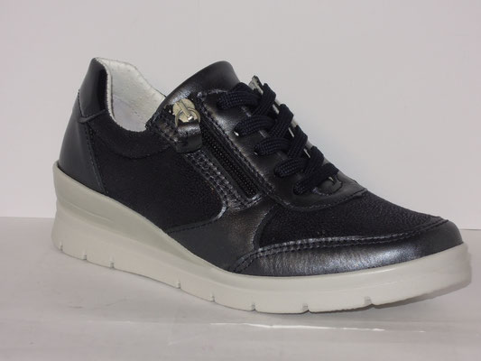Cypres - cuir+stretch bleu - 36/42 - 99.95€