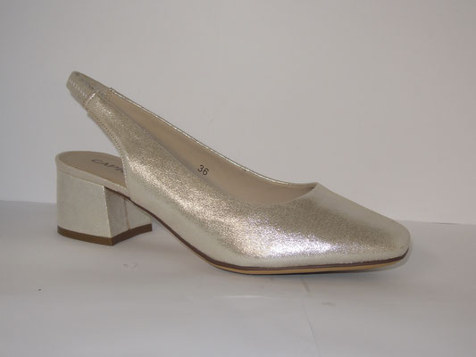 Caprice - Cuir satiné platine - 36/41 - 79.95€