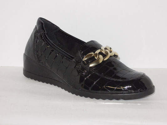 Cypres - vernis croco noir - 36/42 - 99.95€