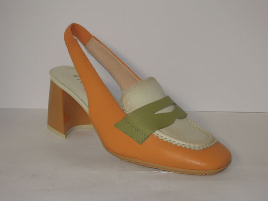 Hispanitas - Cuir orange - 36/37/38 - 65€ (sac assorti)