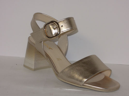 Gabor - cuir platine - 36/38/38.5 -  - 75€