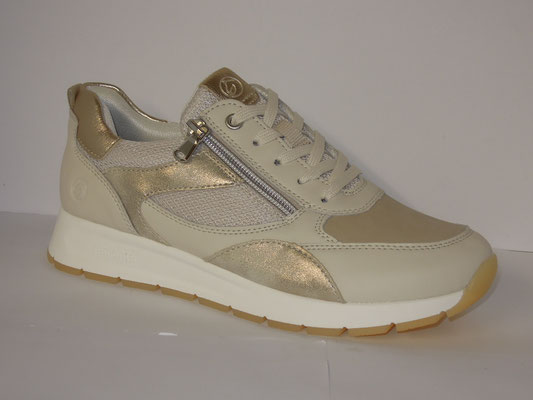 Remonte - cuir beige+platine - 37/41 - 90€