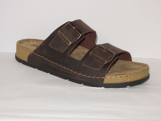 Rohde - cuir gras brun - 41/45 - 80€