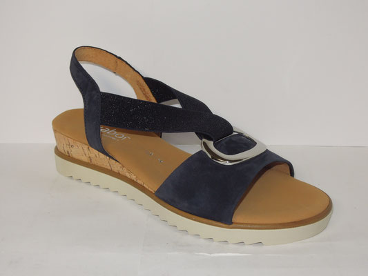 Gabor - nubuck bleu - 37/41 - 99.90€