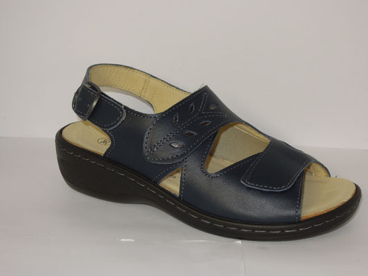 Belvida - cuir marine - 36/42 - 99€