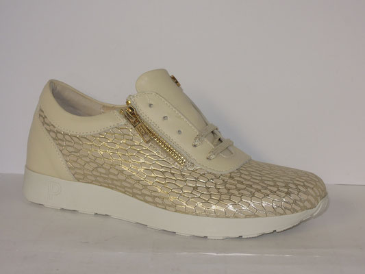 Pitillos - cuir platine/beige - 36/41 - 130€