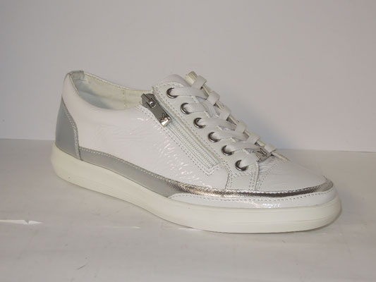 Caprice - vernis fripé blanc - 36/40 - 89.95€