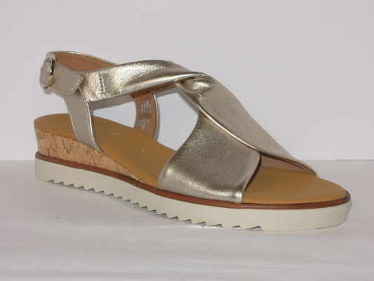Gabor - cuir platine - 37/41 - 99.90€