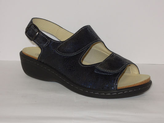 Belvida - nubuck bleu - 95€