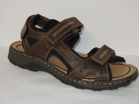 Rieker - cuir brun - 80€