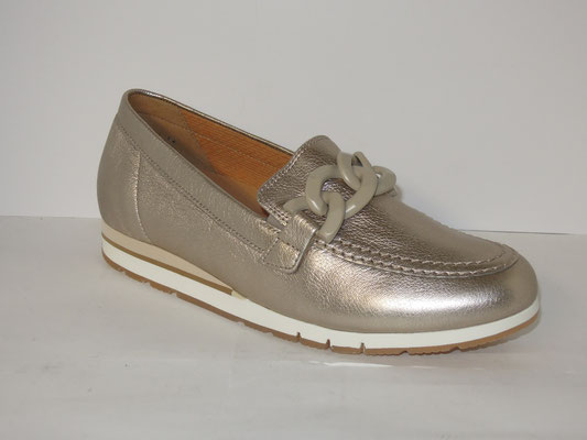 Gabor - Cuir platine - 37/41.5 - 135€