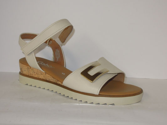 Gabor - cuir crème - 37/41 - 99.90€
