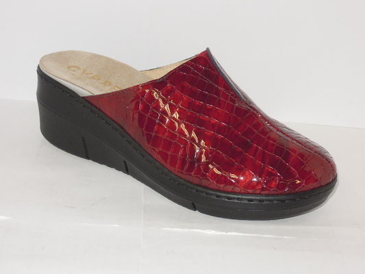 Vernis croco bordeaux - 35/41 - 69.95€