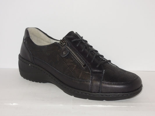 Waldlaufer - LARGEUR K - Cuir noir/motif - 36/41  129€