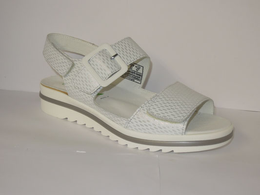 LARGEUR H - Cuir blanc+impression - 37/41 - 129€
