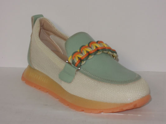 Hispanitas - cuir vert d'eau - 37/41 - 140€