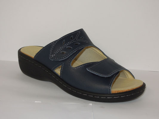 Belvida - cuir marine - 36/42 - 95€
