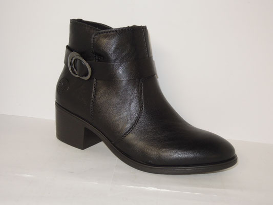 Rieker - cuir noir - 37/42 - 80€