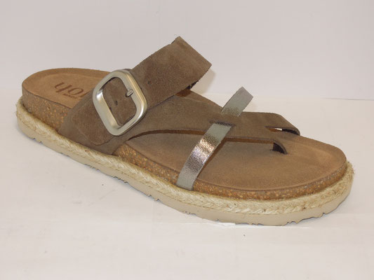 Nubuck taupe/bronze - 37/41 - 69€
