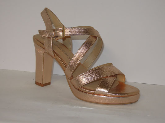 Regarde le ciel - cuir cuivre - 36/38- 60€