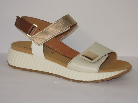 Gabor - mastic/cognac/platine - 37/42 - 99.90€