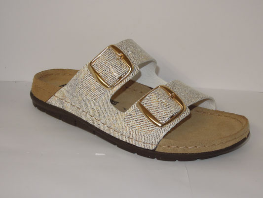 Cuir crème+multi - 37/41 - 70€