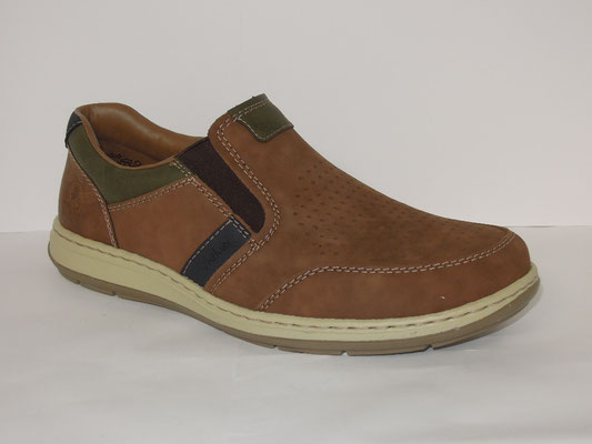 Rieker - nubuck brun - 90€