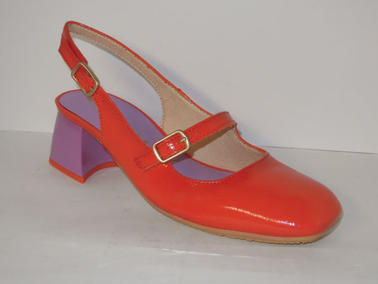 Hispanitas - Vernis orange - 36/37/40 - 65€ (sac assorti)