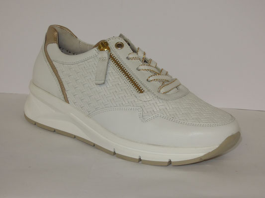 Gabor - cuir blanc -38/41 -  120€ - (semelles amovibles)