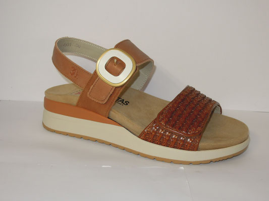 Treintas - cuir cognac - 36/41 - 90€