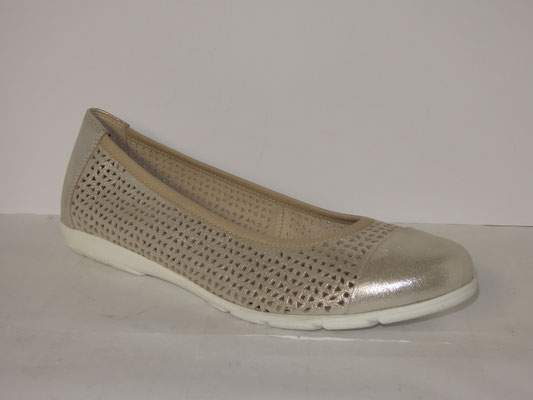Caprice - cuir platine - 37/42 - 69.95€