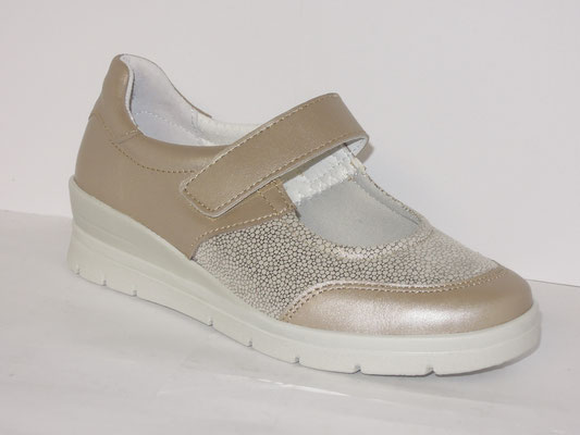 Cypres - cuir beige - 35/42 - 89.95€