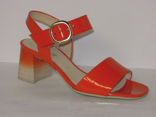 Gabor - vernis orange - 36/40 - 110€