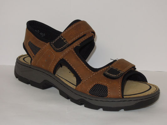 Rieker - cuir tabac - 40/46 - 75€