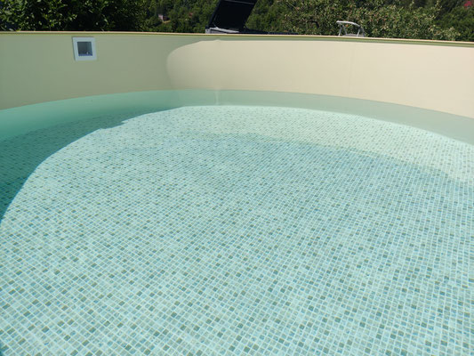 Wand sand-Boden Mosaik sand
