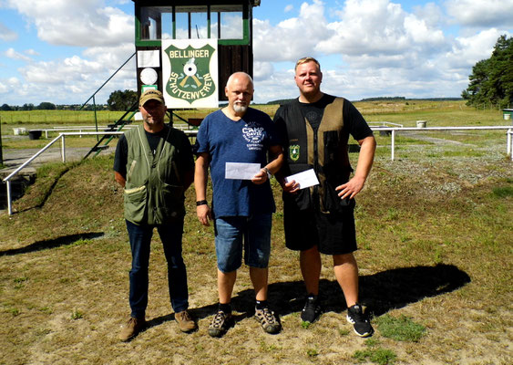 von links nach rechts: Michael Malhofer 2.Platz , Roberto Greiff 1.Platz und Steffen Fröhlich 3.Platz