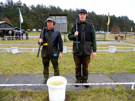 links Hans Jürgen Ulfig und rechts Gunther Greiff