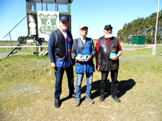 von links nach rechts: Werner Fröhlich, Gerhard Keppler und Ulrich Tietz