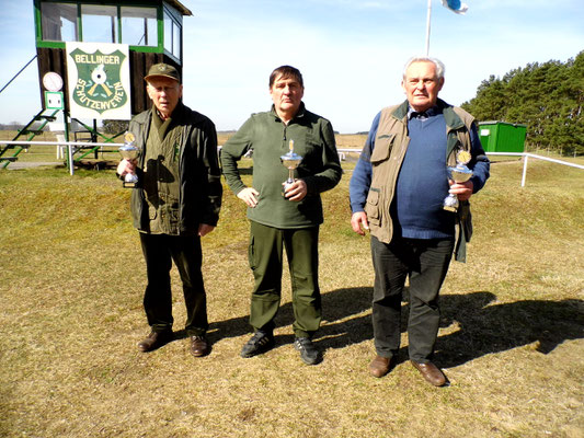 von links nach rechts: Jürgen Gottschlich, Bernd Dresler und Burkhard Kühl