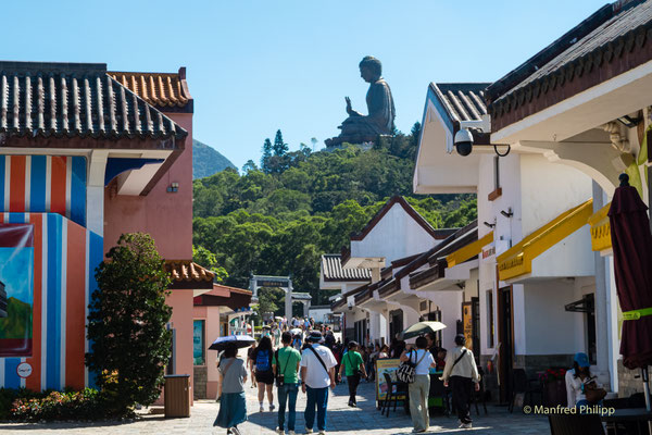 Big Buddha auf der Lantauinsel, Hongkong