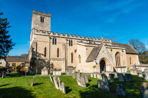Church in Bibury, Cotswold