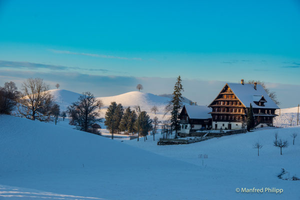 Winterlandschaft, Kanton Zug