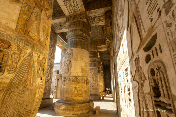 Tempel Medinet Habu, Luxor