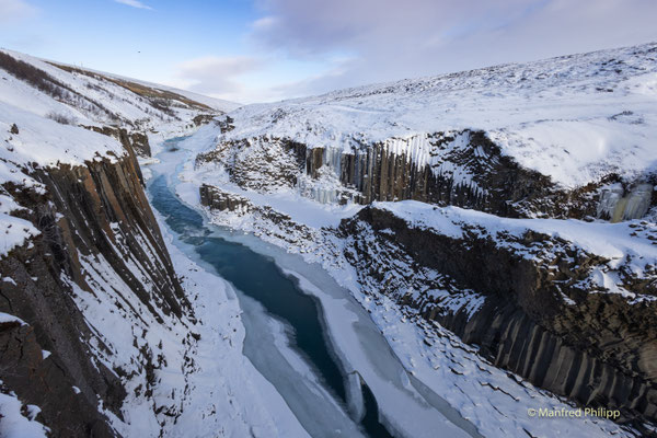 Iceland, Winter, Canyon