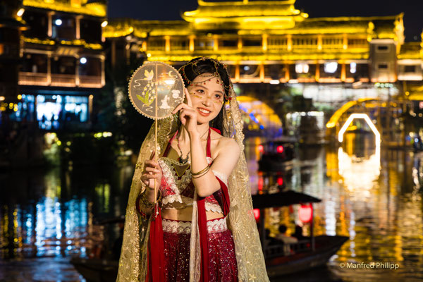 Schönheit in Fenghuang, China