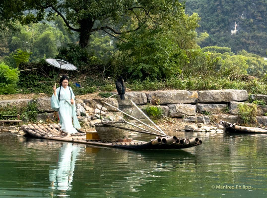 Am Yulong-Fluss bei Yangshuo, Guilin