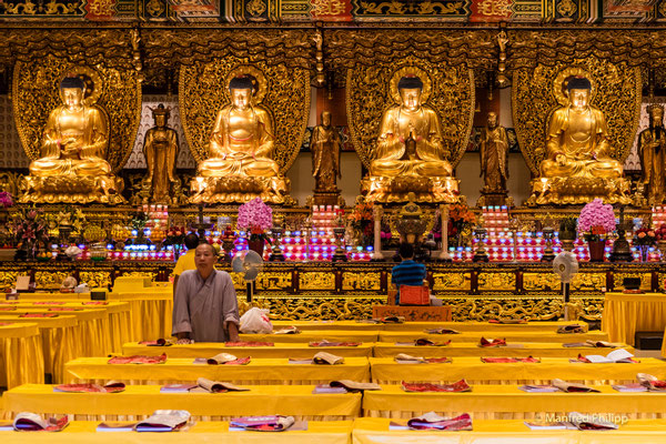 Im Kloster in Lantau, Hongkong
