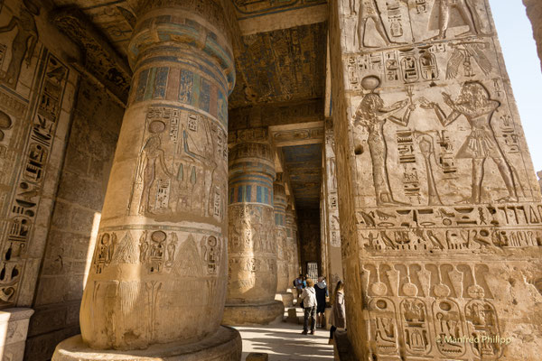 Tempel Medinet Habu, Luxor
