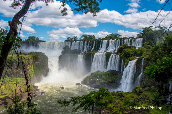 Iguazu-Wasserfälle, Argentinien und Brasilien
