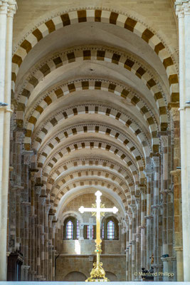 Kathedrale in Vézelay, Frankreich